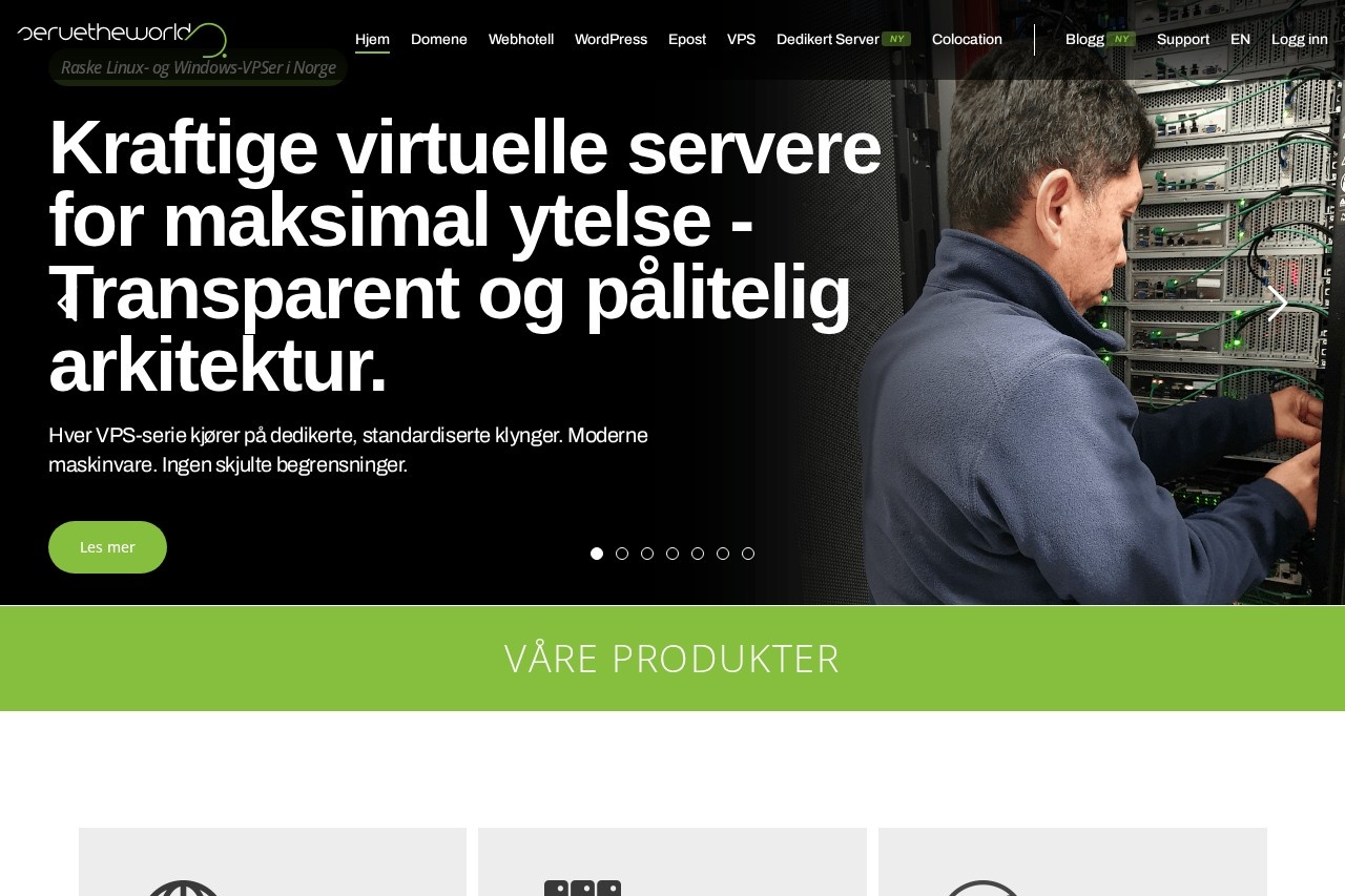 Webhotell Norge
