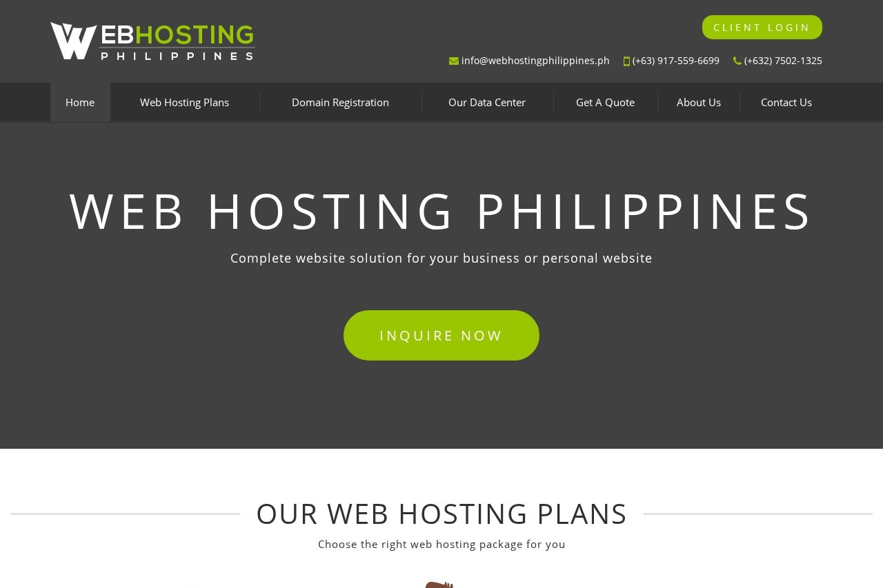 Web Hosting Philippines