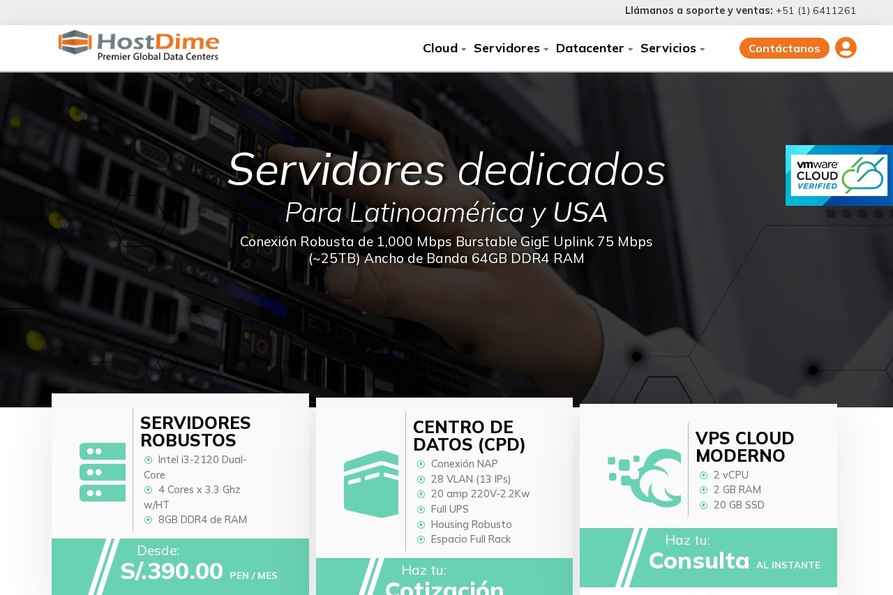 HostDime Perú