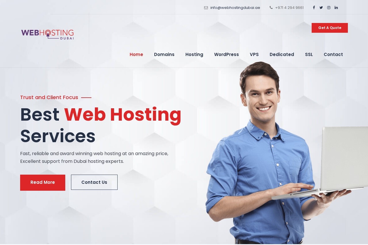 Web Hosting Dubai